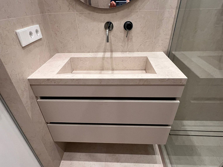 Раковина Washbowl Epos 1200х600 (чаша 600х400)